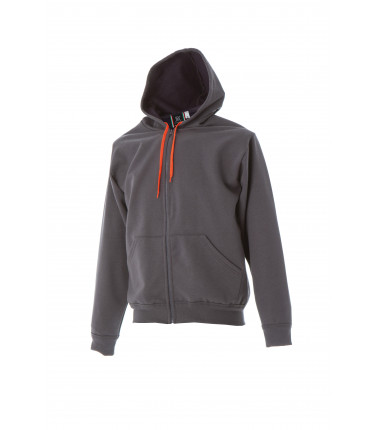 Felpa zip intera