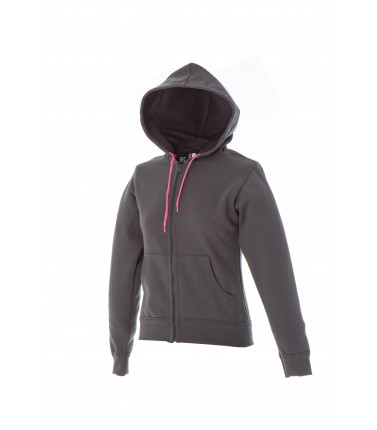 Felpa zip intera