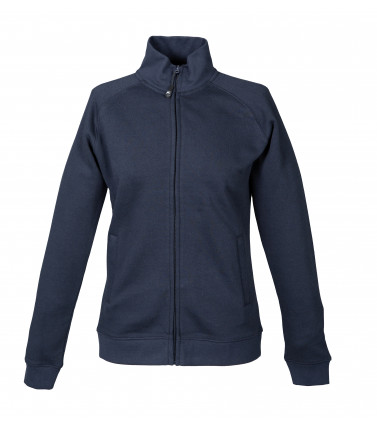 Felpa zip intera