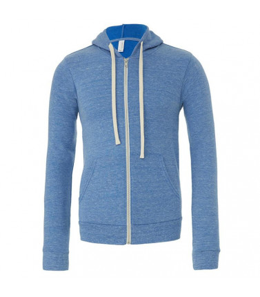 Felpa zip intera
