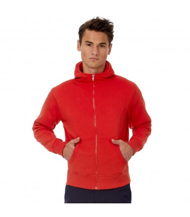 Felpa zip intera