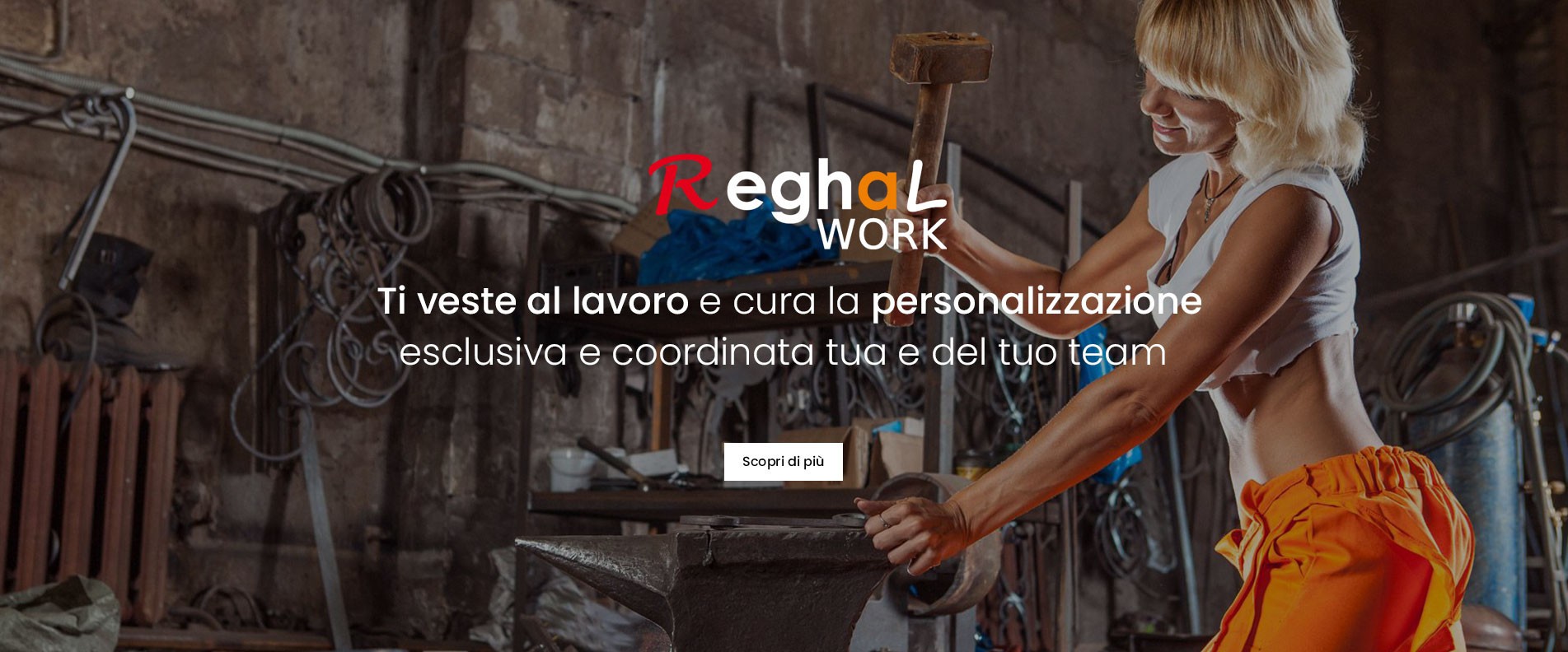 Abbigliamento da lavoro esclusivo e personalizzato Reghal