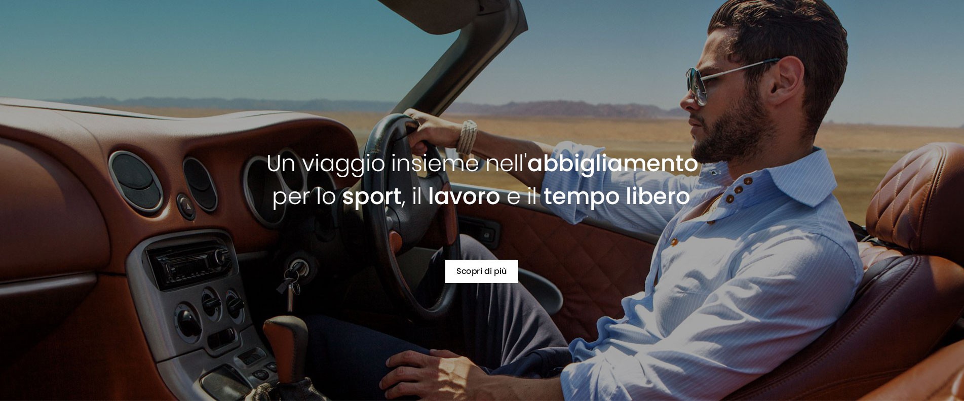 Un viaggio insieme nell'abbigliamento per lo sport, il lavoro e il tempo libero